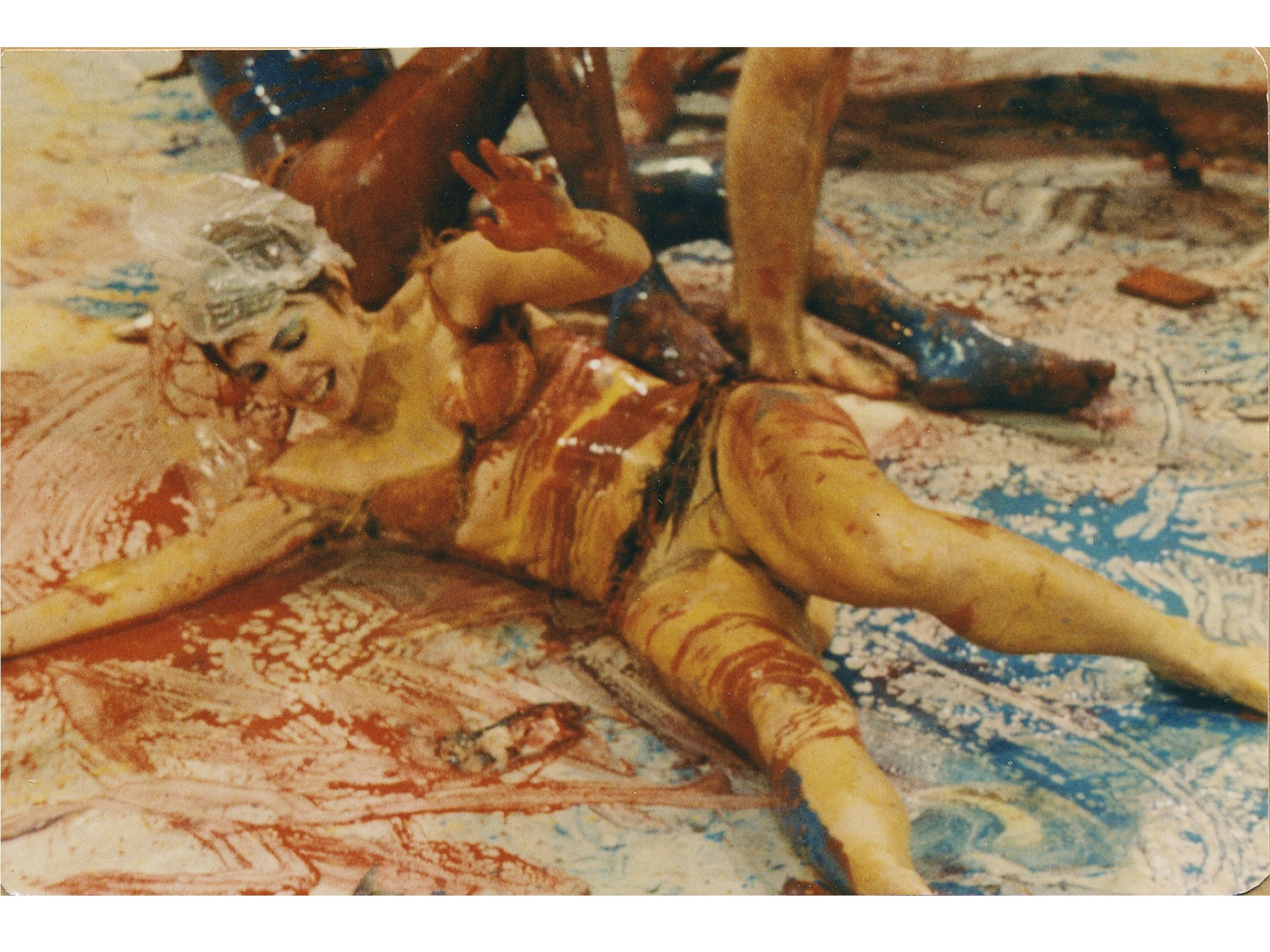 <p>‘Meat Joy’, 16-18 November 1964, Judson Dance Theatre, Judson Memorial Church, New York</p>